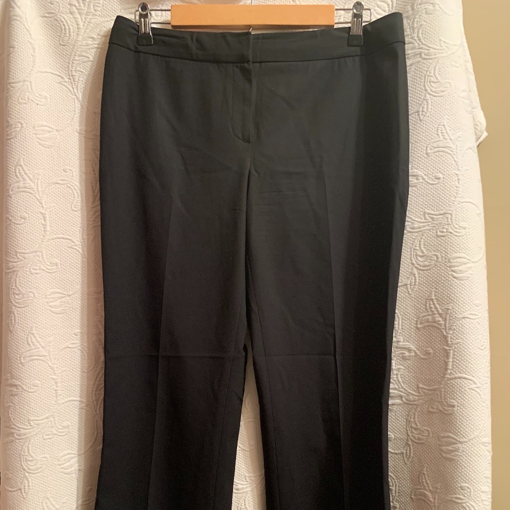 Elie Tahari Black Wool Trousers